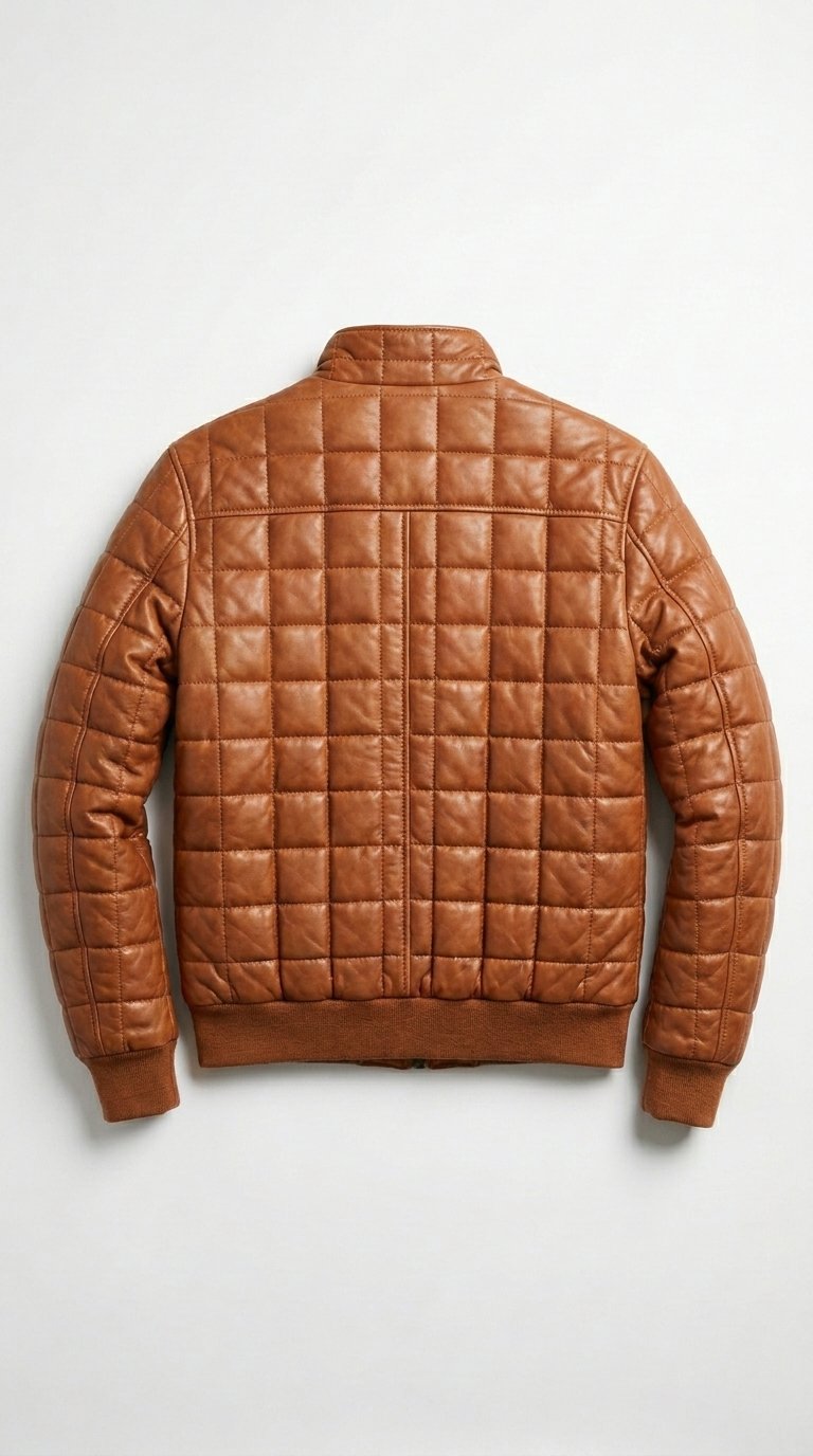 Cognac Dusk Puffer Jacket - Image 3