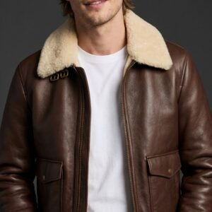 Brown Horizon Flight Jacket