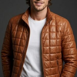 Cognac Dusk Puffer Jacket
