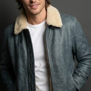 Slate Haven Aviator Jacket