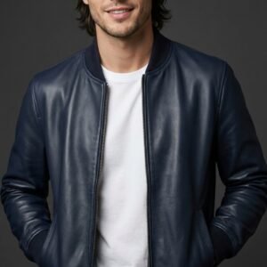Midnight Wave Bomber Jacket