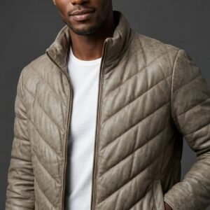 Sand Loom Puffer Jacket