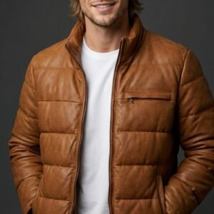 Toffee Seam Puffer Jacket