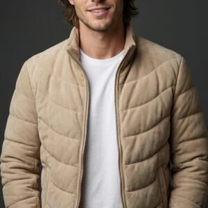 Almond Form Puffer Jacket