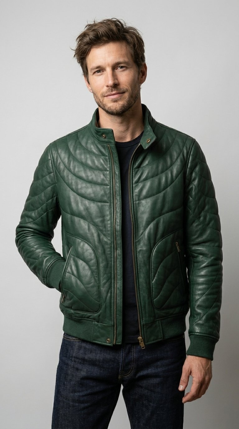 Forest Tide Puffer Jacket