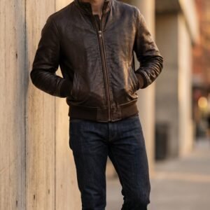 Espresso Dusk Bomber Jacket