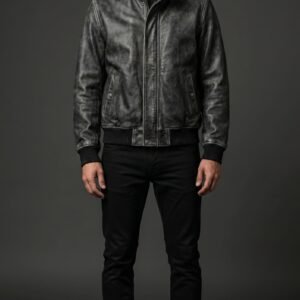 Noir Shadow Bomber Jacket